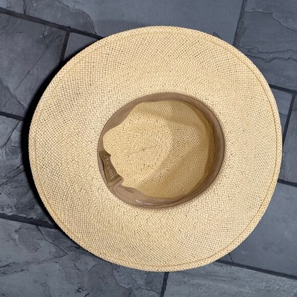 Gigi Pip Fiona Fedora Straw Hat - size 57 (Medium) - Picture 5 of 5